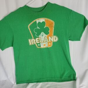 Ireland Flag Colors T-Shirt Men's St Patrick Day 2XL FREE SHIPPING